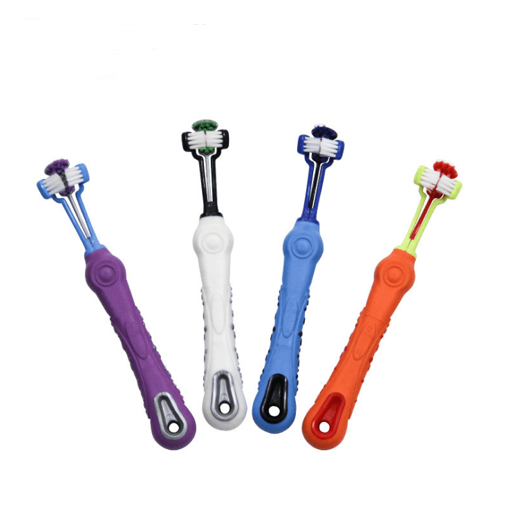 The Petsmile Triple Action Dental Brush