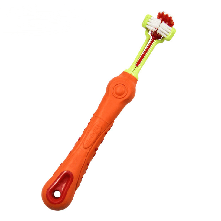 The Petsmile Triple Action Dental Brush