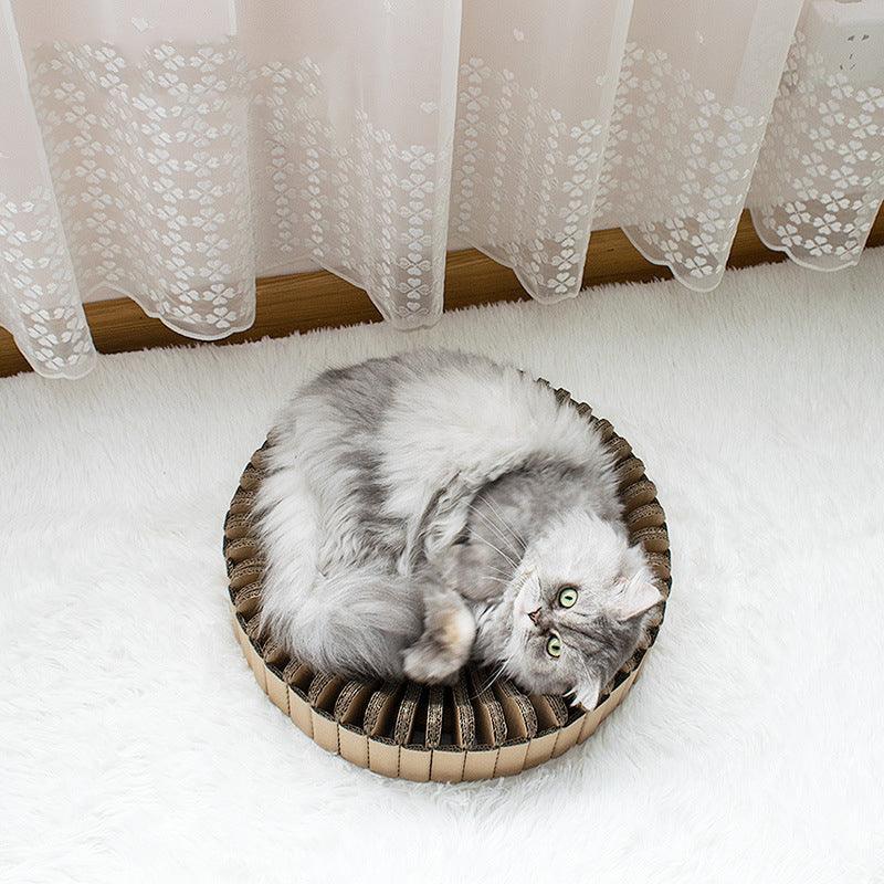 Splice Haven: Stylish Diy Corrugated Cat Scratcher